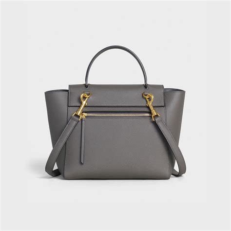 sac celine belt taille|MICRO BELT BAG IN GRAINED CALFSKIN .